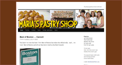 Desktop Screenshot of mariaspastry.com